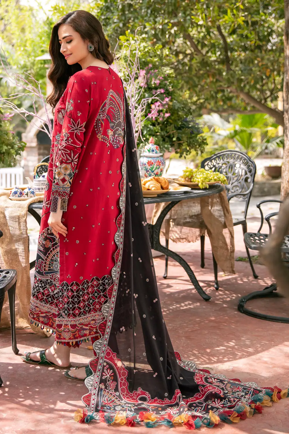 Afroz Embroidered Lawn