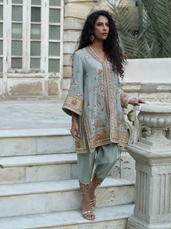 ZIGGY KURTA W/ SKINNY SHALWAR