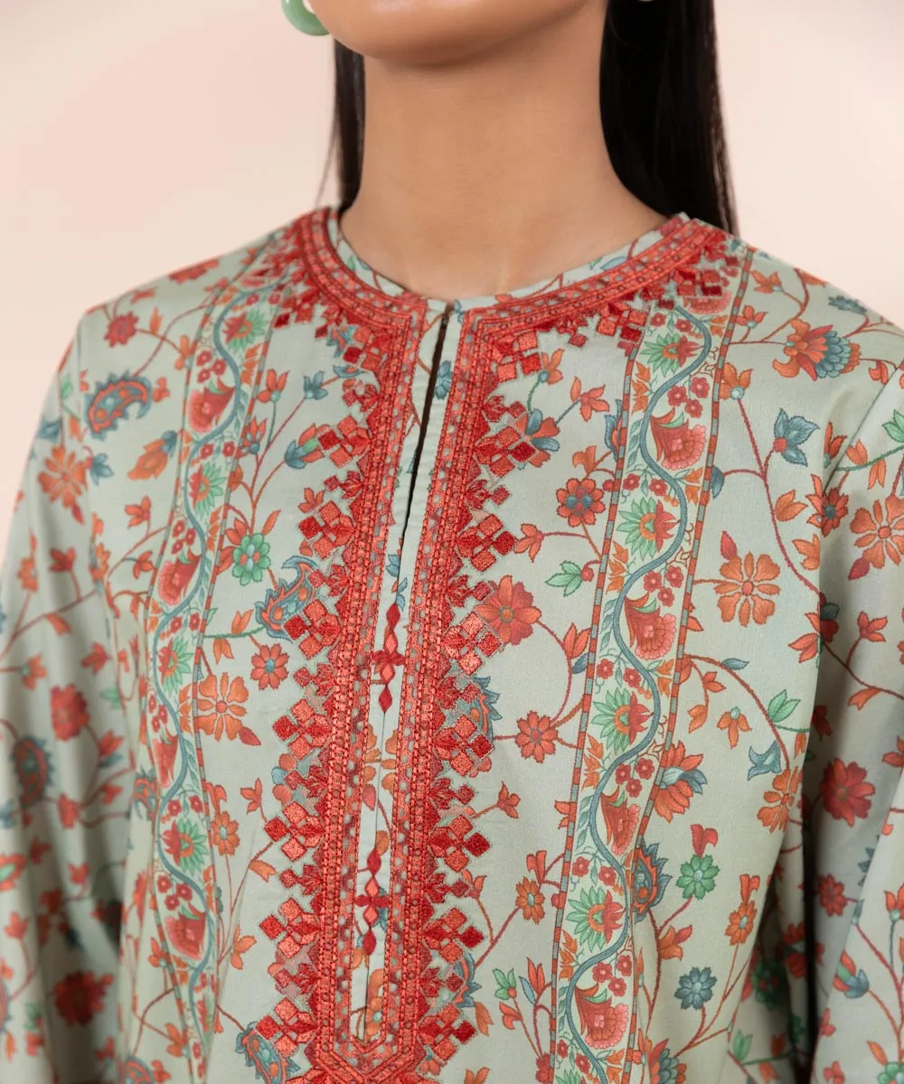 3 Piece - Embroidered Lawn Suit