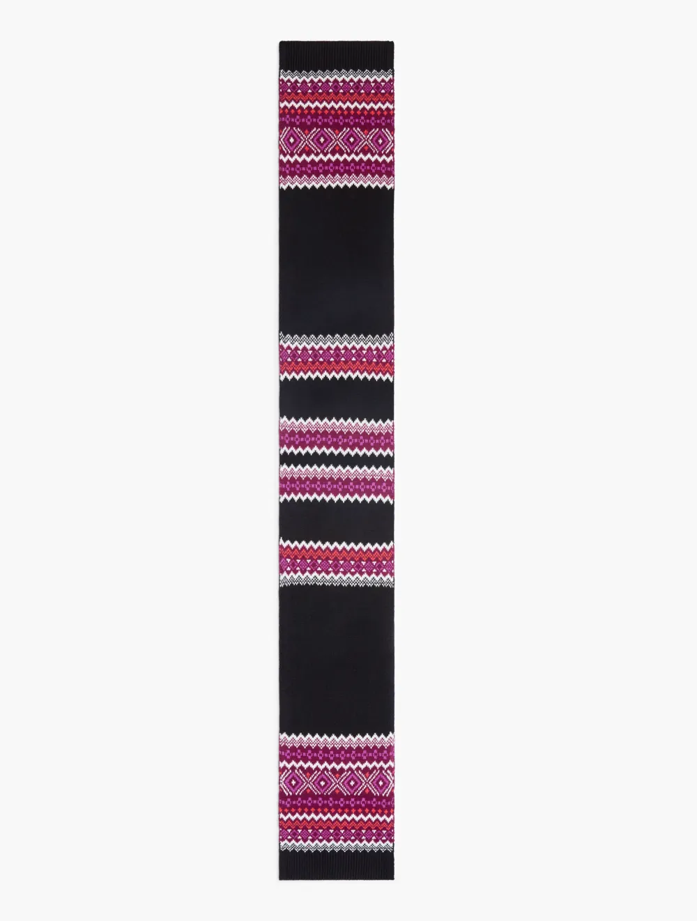 Modern Fair Isle Scarf