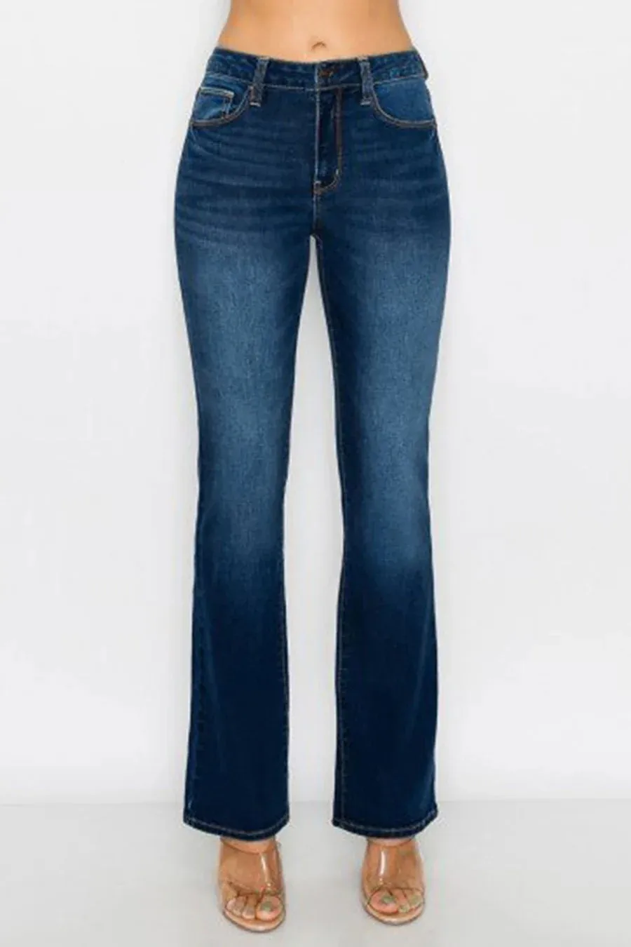 WAXJEAN Repreve Hight Rise Bootcut Jean