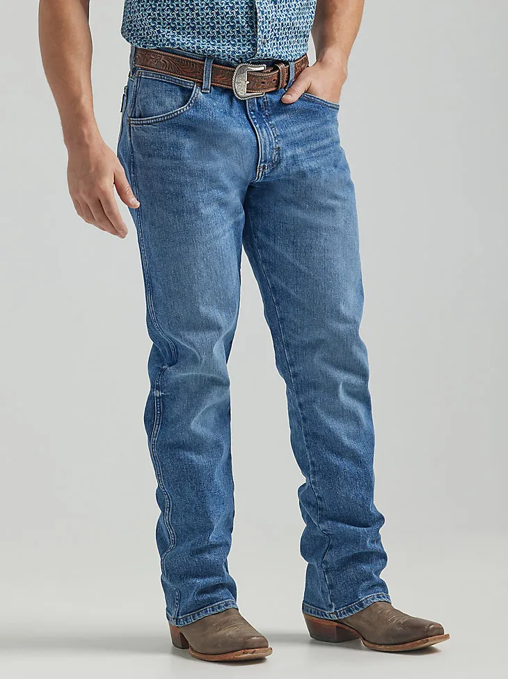 THE WRANGLER RETRO® PREMIUM JEAN: MEN'S SLIM BOOT IN WILD WEST