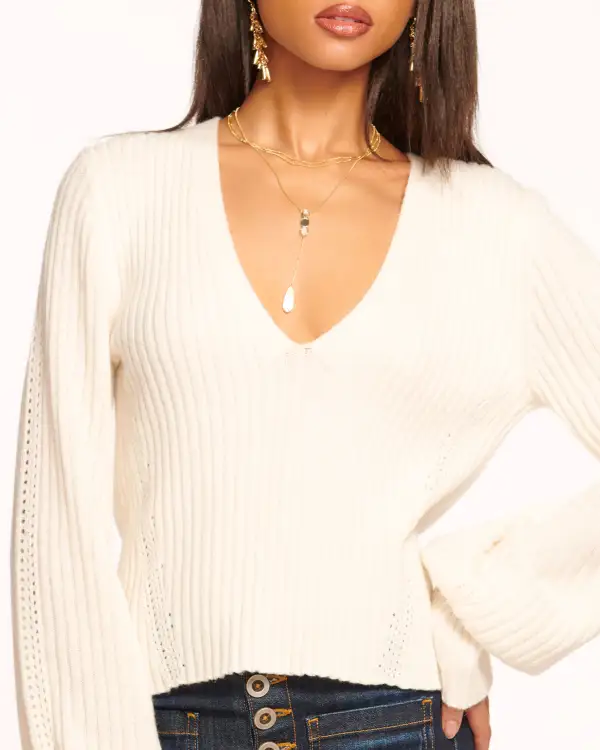 Aurinda V-Neck Sweater