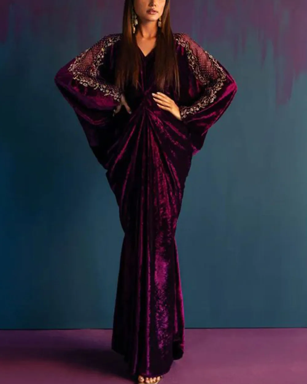 Vintage Velvet Kaftan