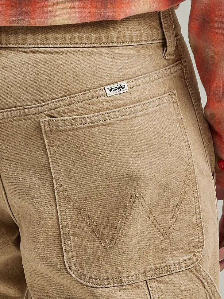 MEN'S CARPENTER SHORT IN BROWN RICE