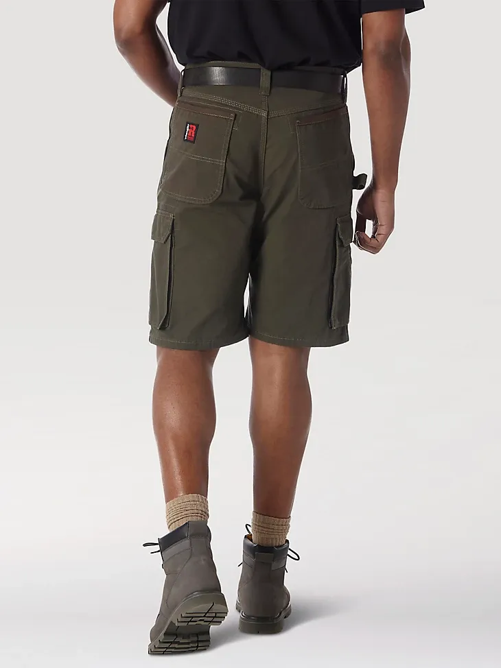 WRANGLER® RIGGS WORKWEAR® RIPSTOP RANGER CARGO SHORT IN BARK