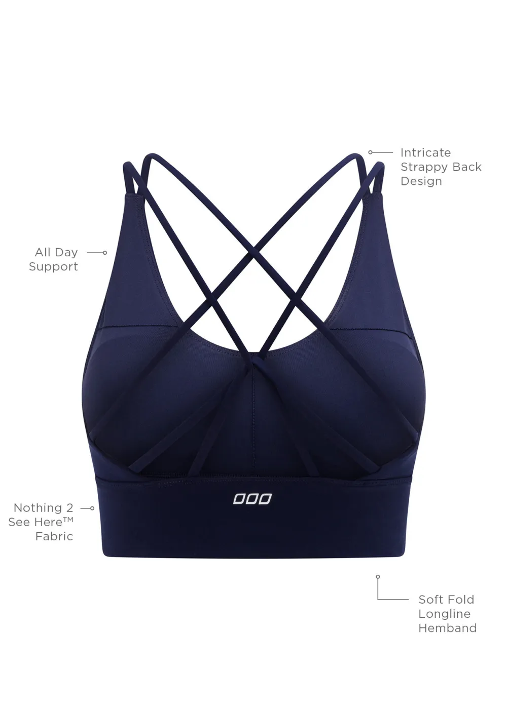 Lotus Longline Sports Bra