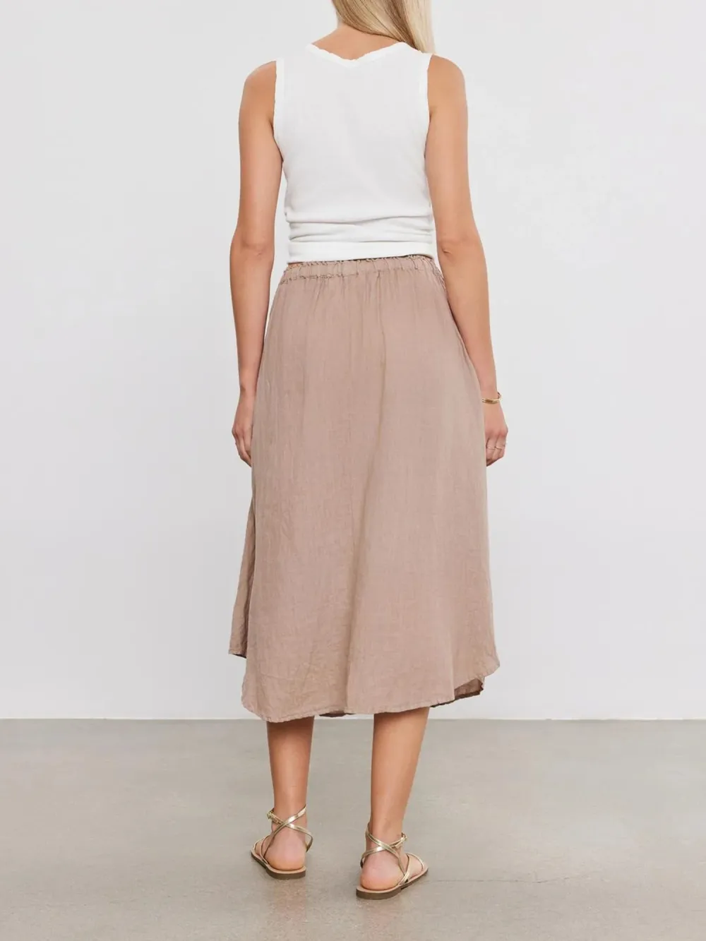 Nemy Linen Skirt