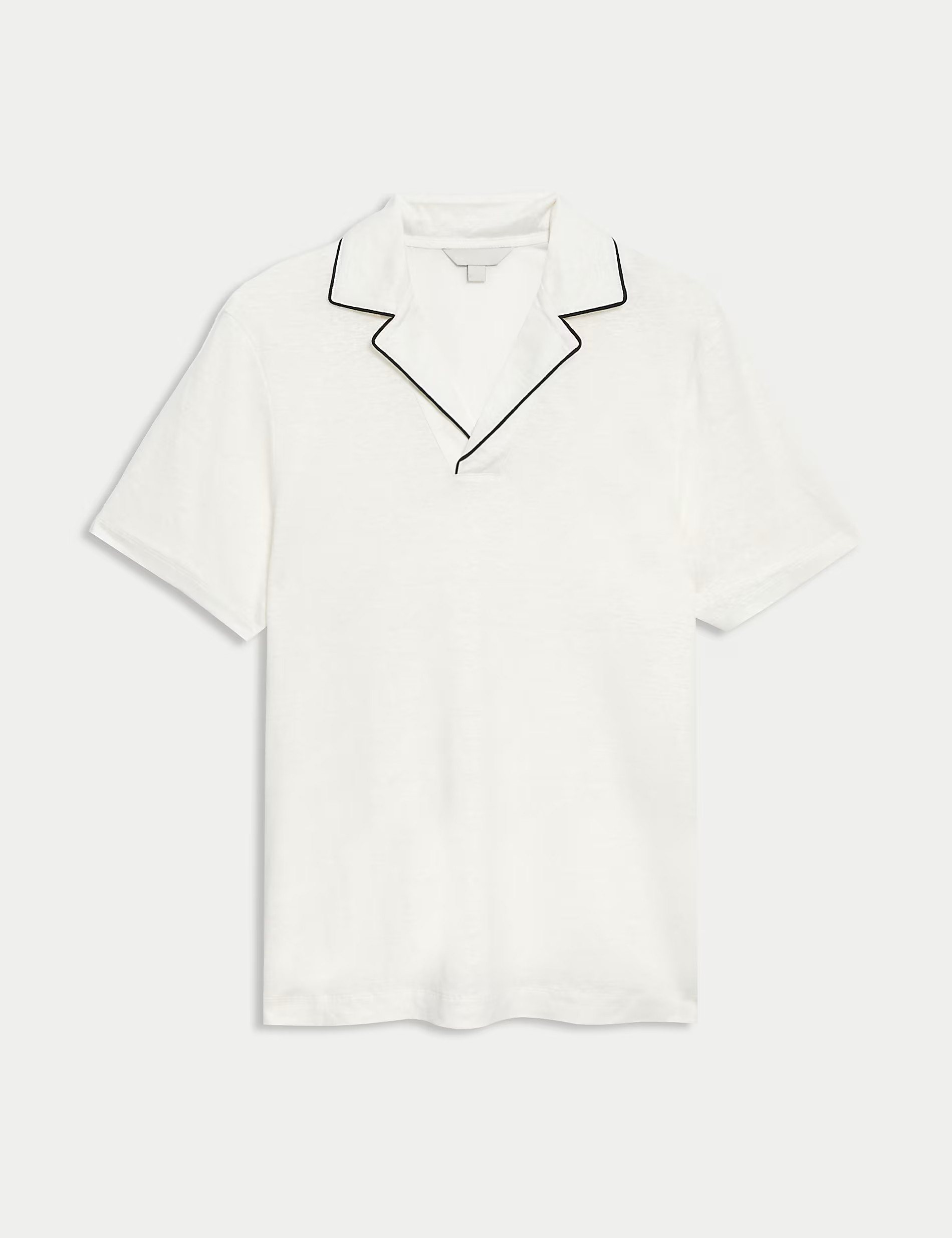 Linen Rich Polo Shirt