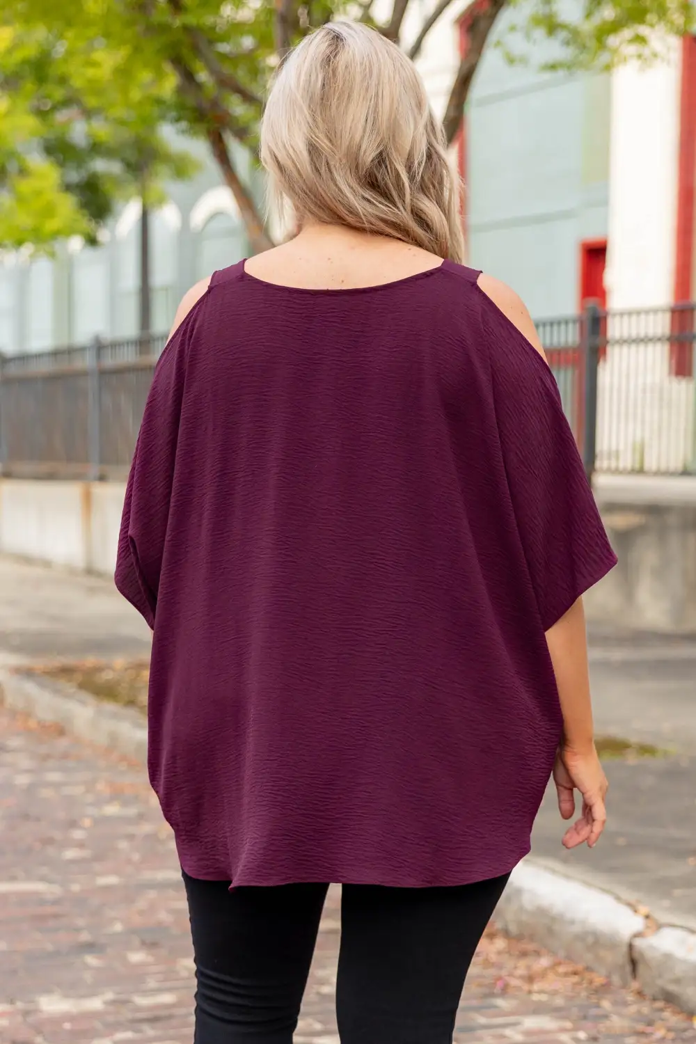 Summertime Magic Top, Burgundy