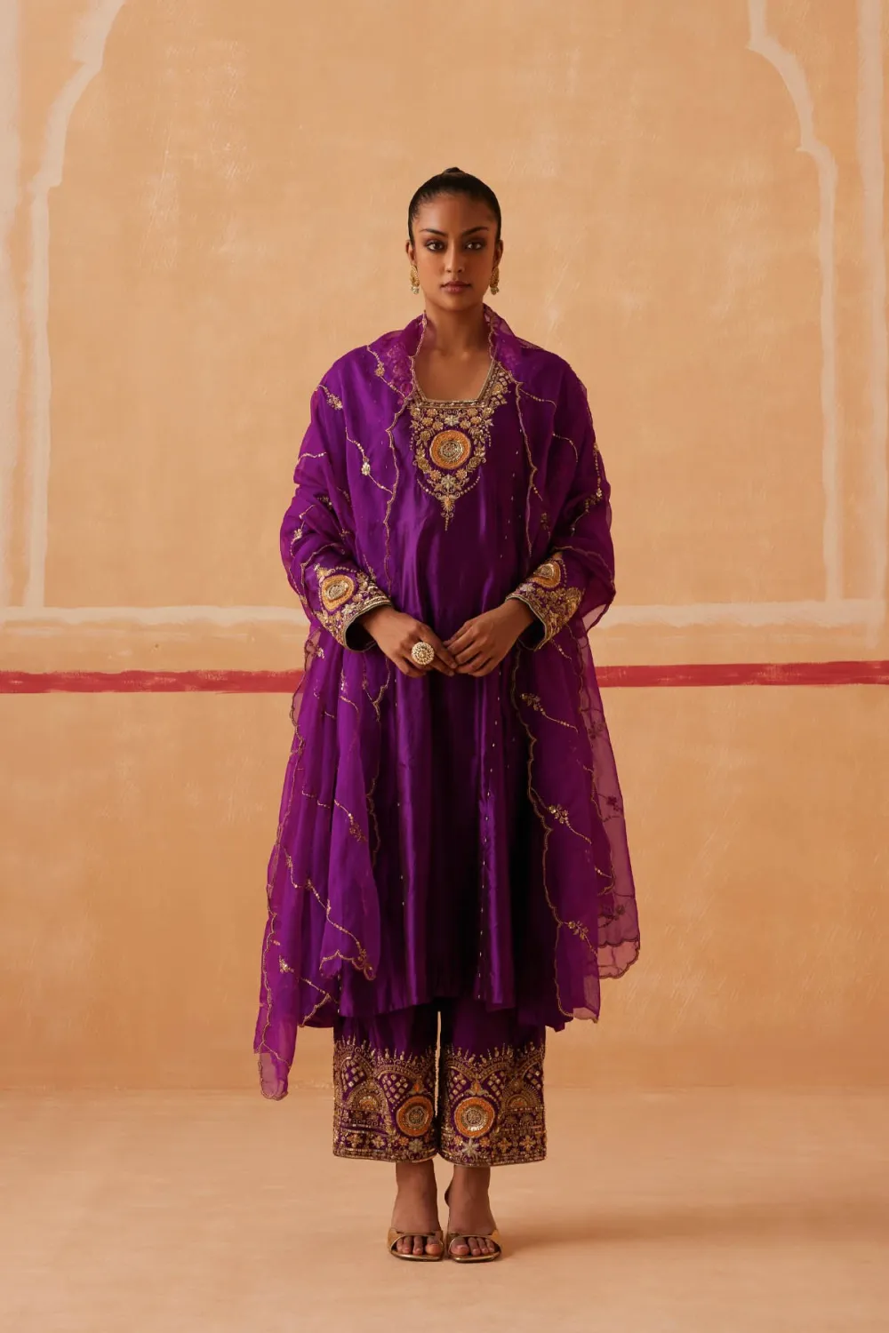 Razia Shabnami Kurta Set