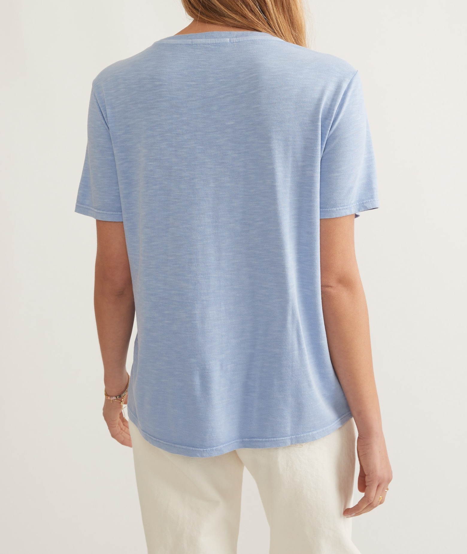 Hydrangea V Neck Tee