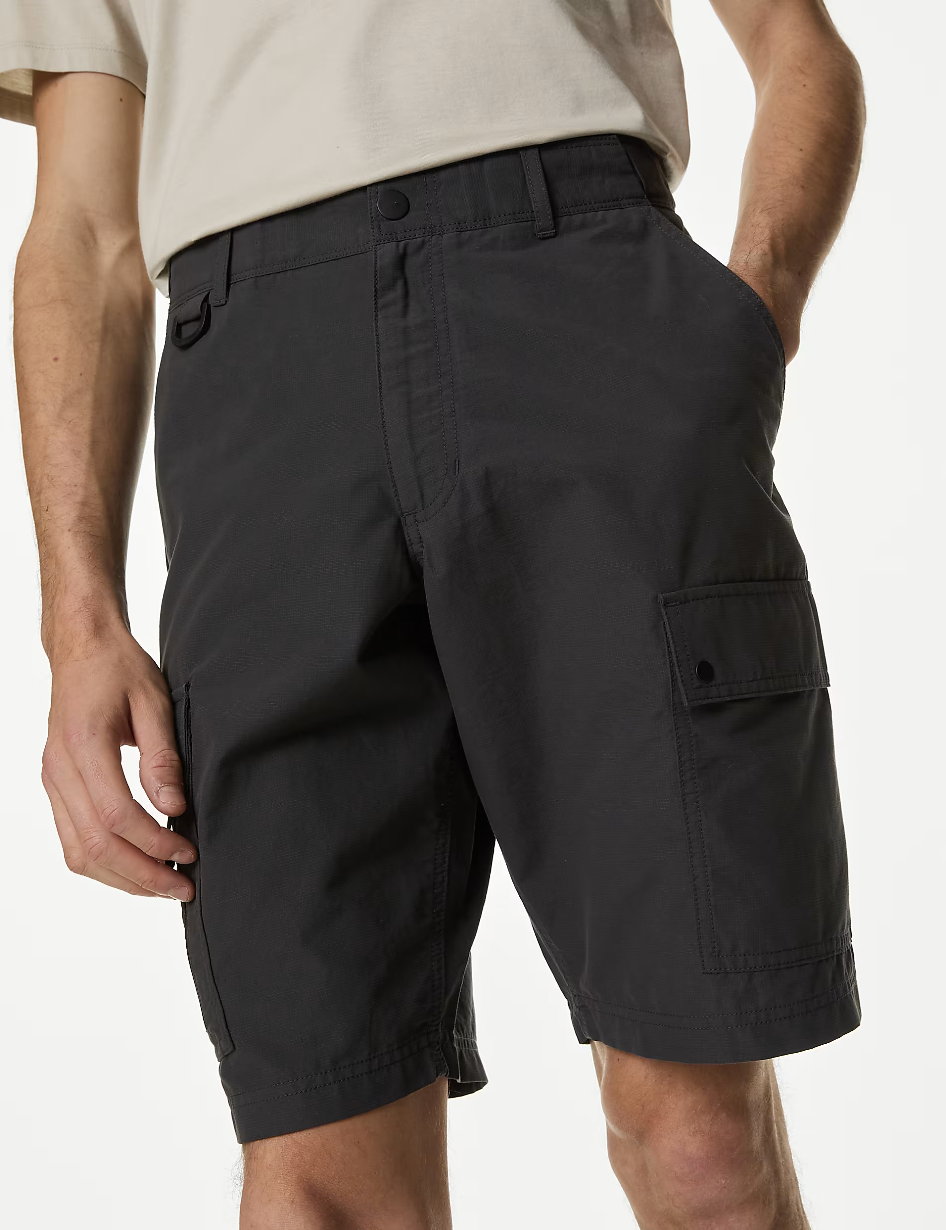 Ripstop Textured Trekking Shorts with Stormwear