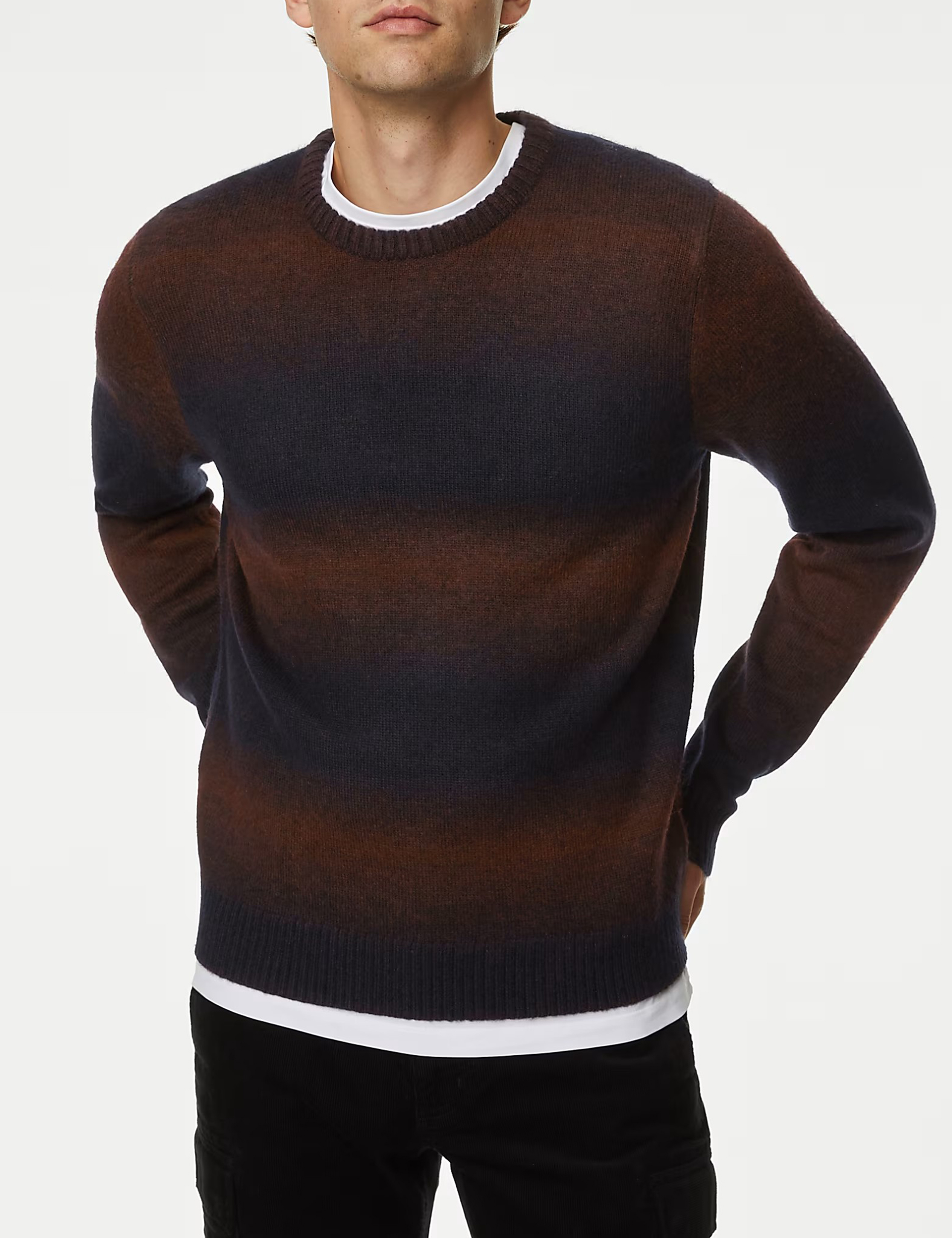 Striped Crew Neck Jumper