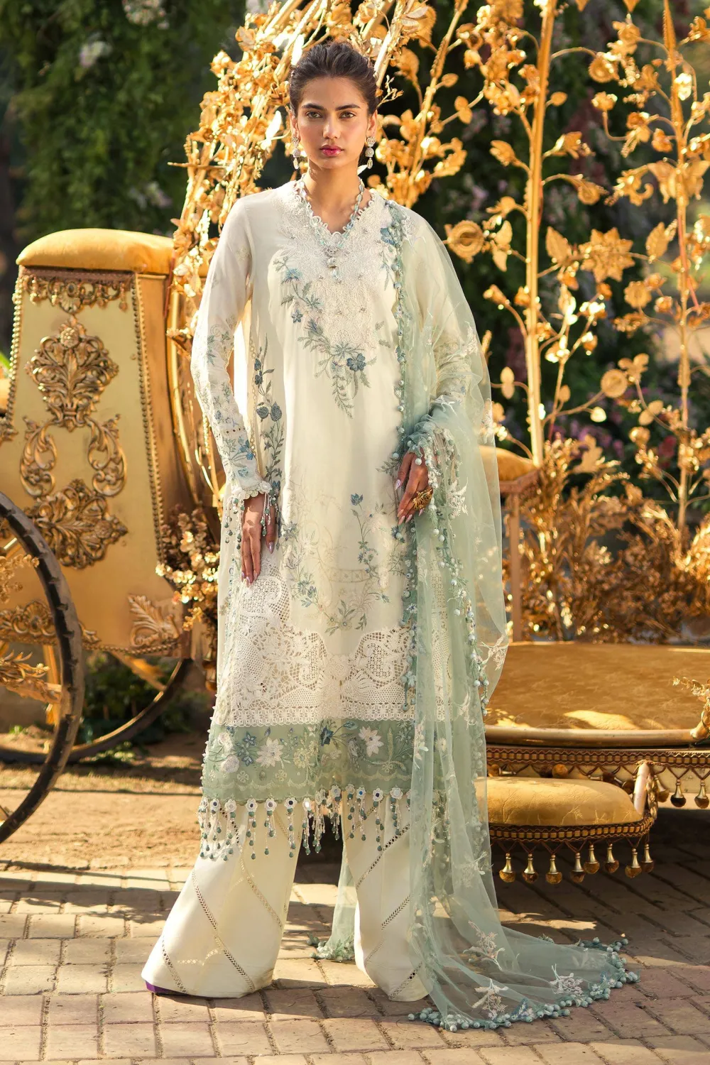 Luxury Embroidered Lawn Suits