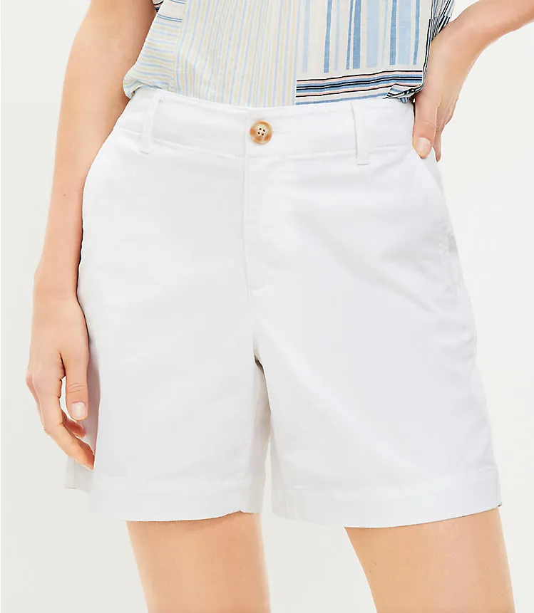 Monroe Chino Shorts with 6 Inch Inseam