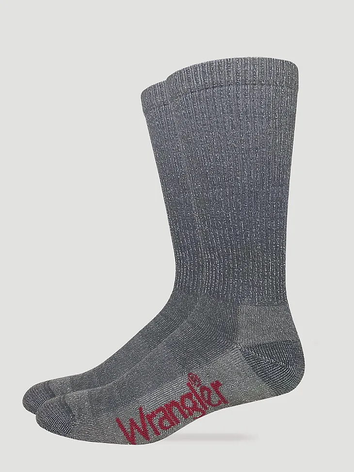 MEN'S MERINO WOOL CREW SOCKS IN BEIGE