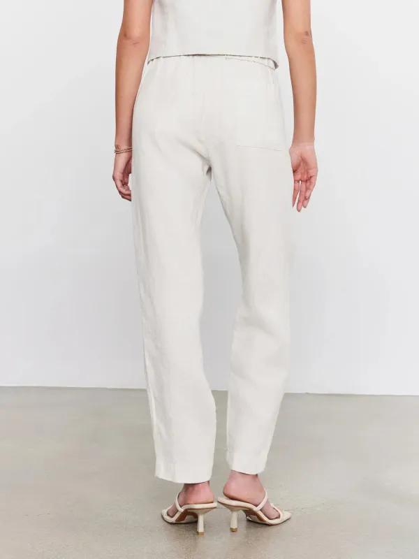 Jessie Heavy Linen Pant