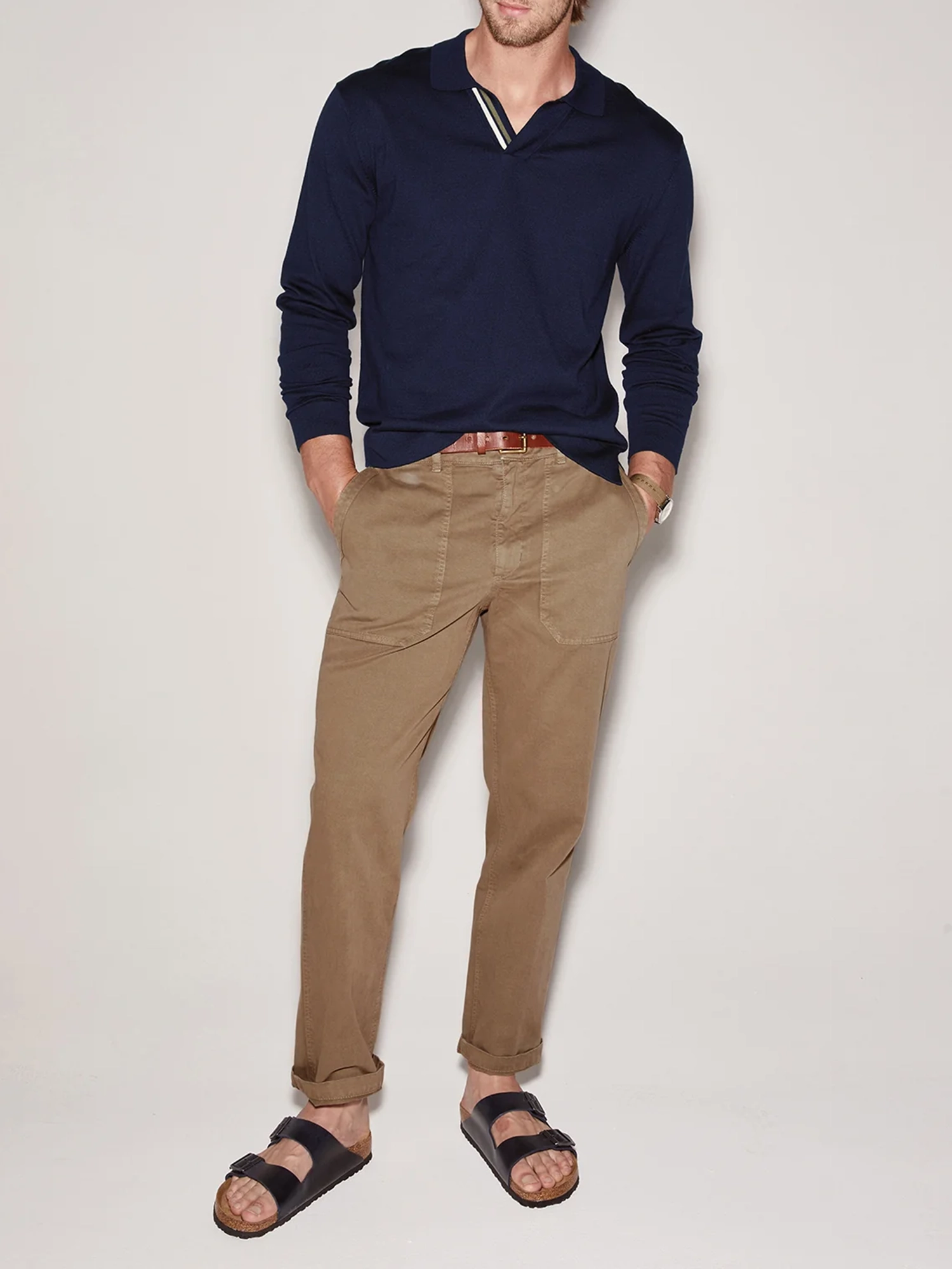 Stylish High-Waisted Pants For Men