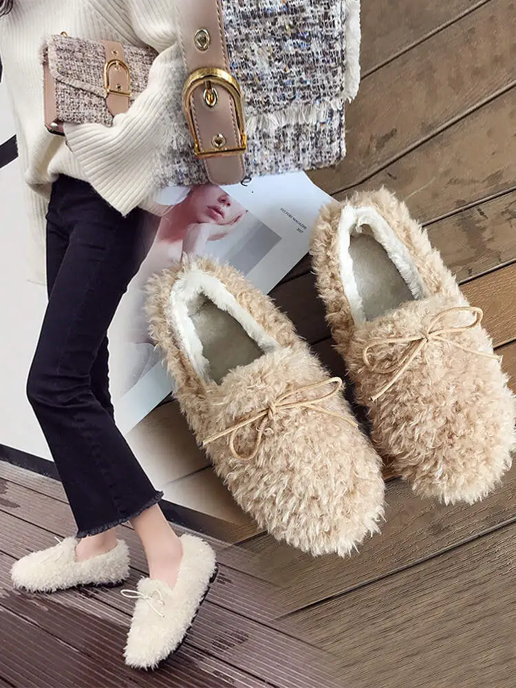 winter plush cute women's shoes ?new name