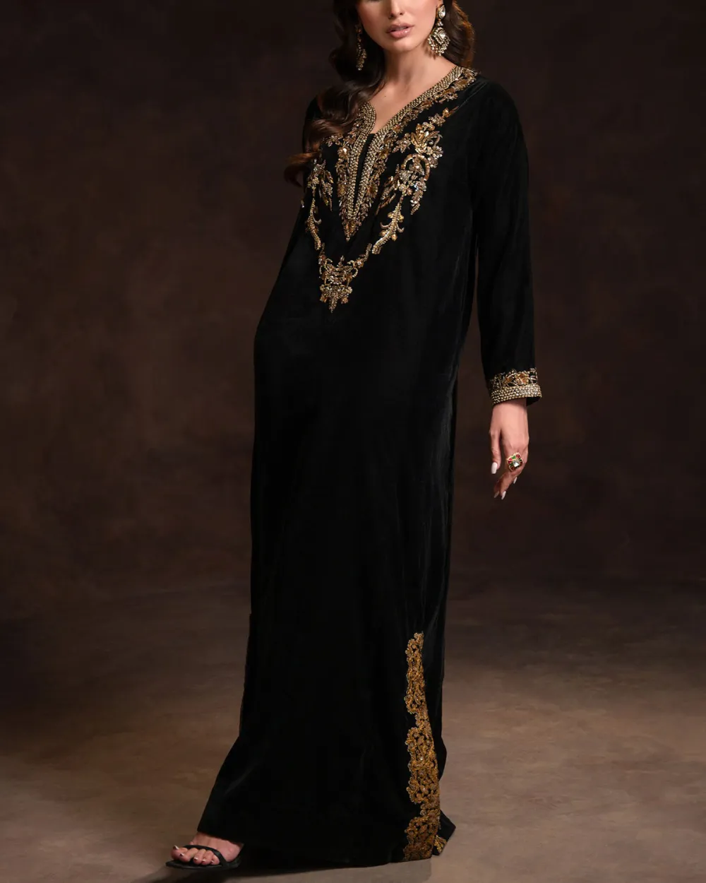 Black-Velvet-Kaftan