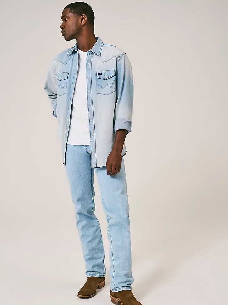 WRANGLER® COWBOY CUT® ORIGINAL FIT JEAN IN BLEACH