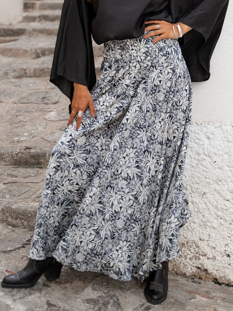 New in Bohemian casual pants skirt