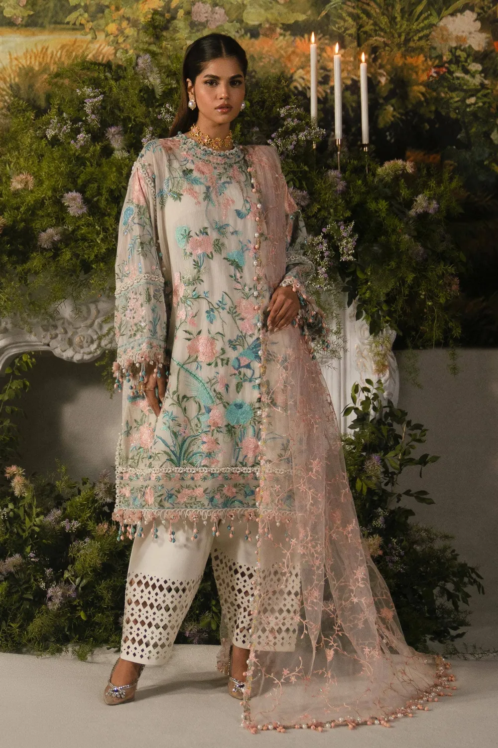 Luxury Embroidered Lawn Suits