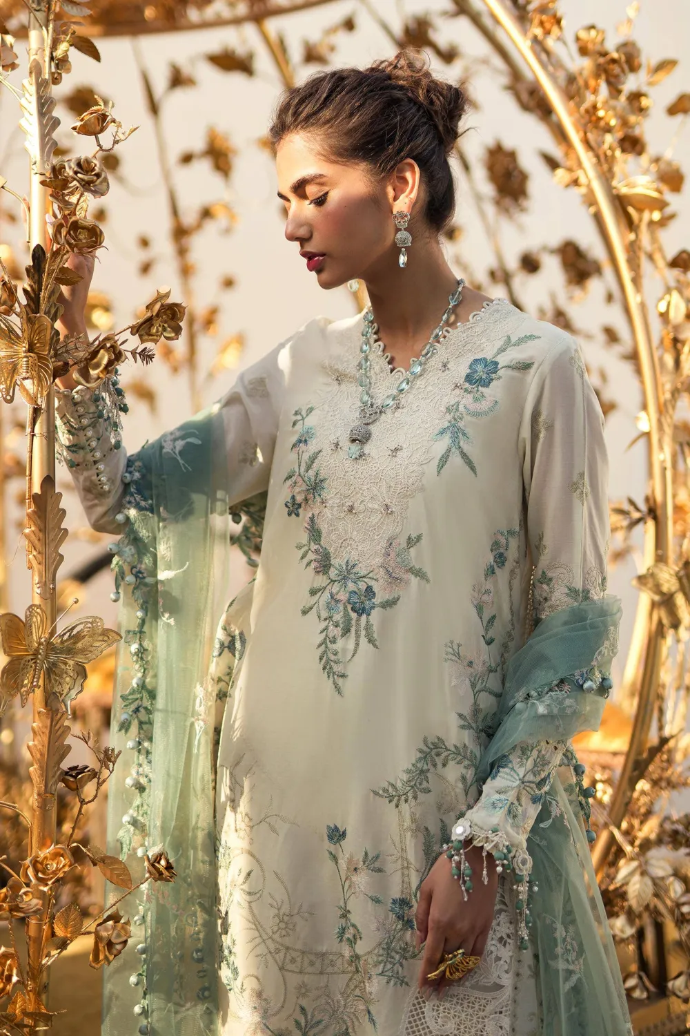 Luxury Embroidered Lawn Suits