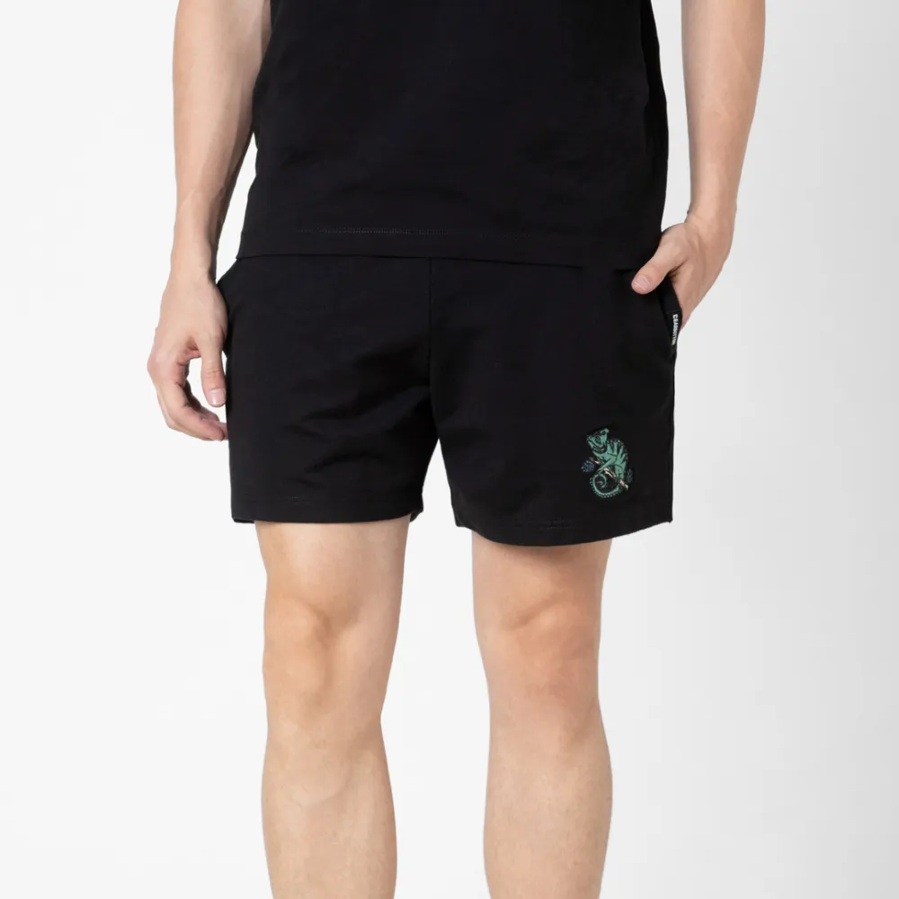 Embroidered Lounge Short