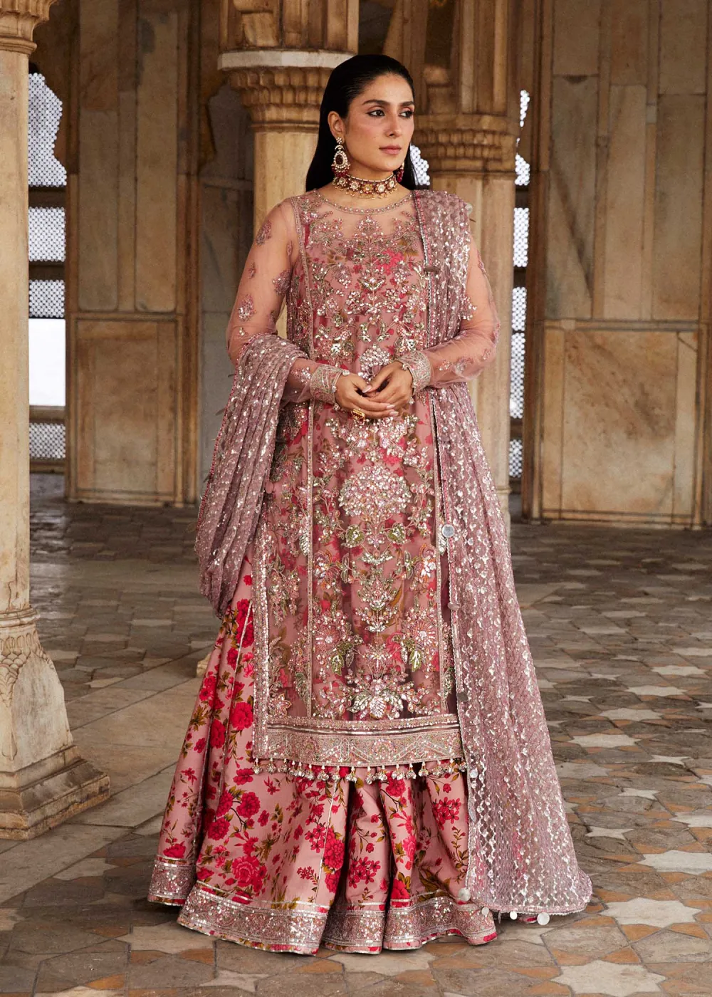 Sham Embroidered Suits