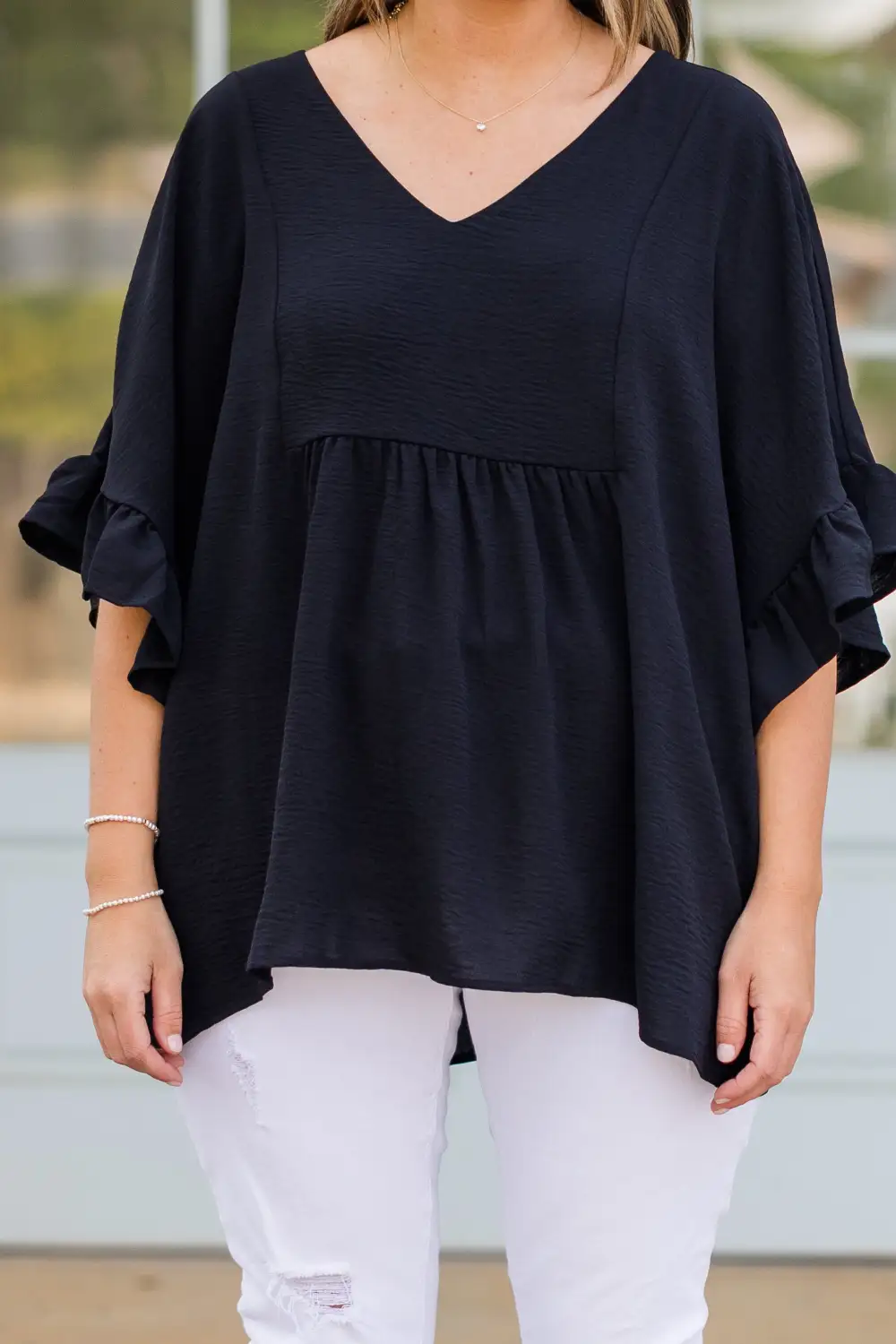 Holding Steady Top, Black