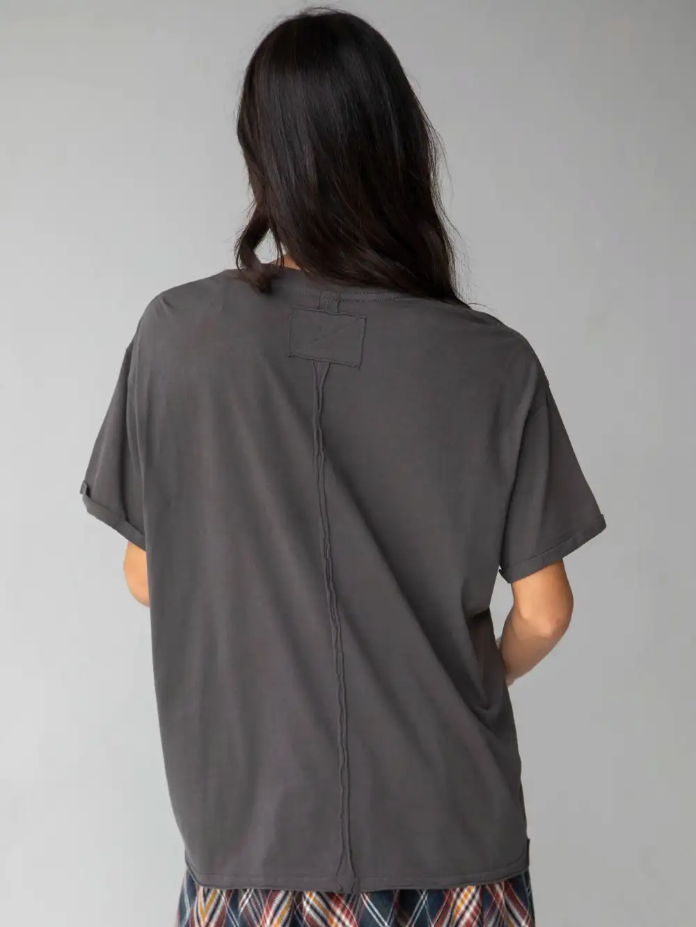 Take It In Cotton Tee - Charcoal