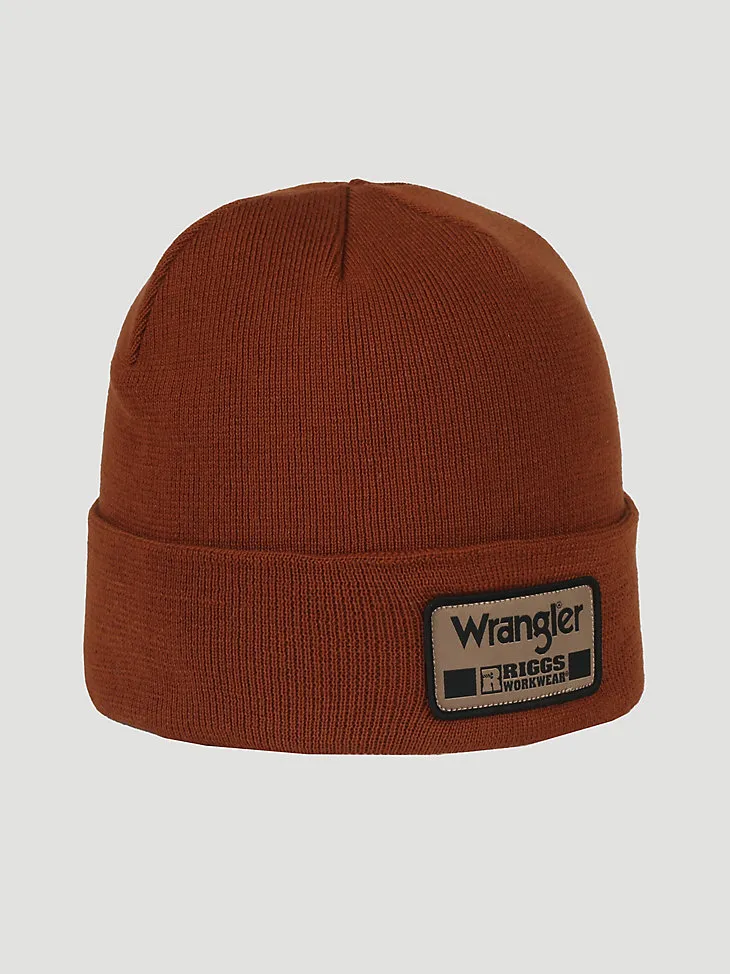 WRANGLER RIGGS WORKWEAR® BEANIE IN DUCK BROWN