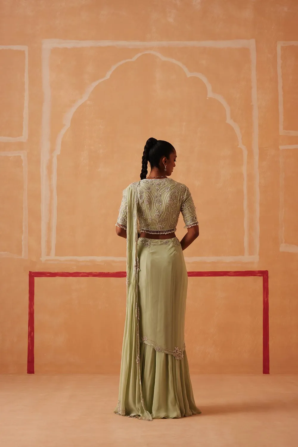 Gayatri Draped Sari