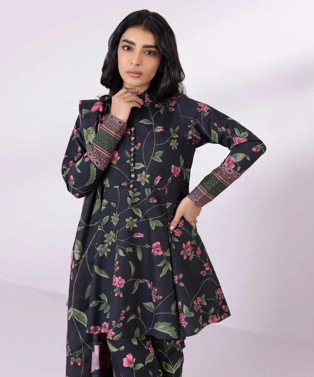 3 Piece - Printed Lawn Suit