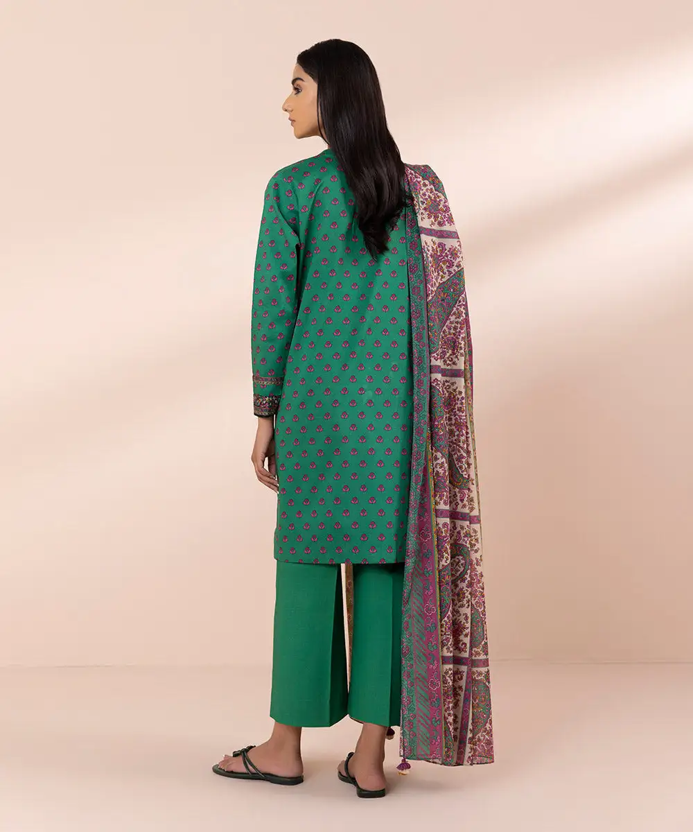 3 Piece - Printed Lawn Suit