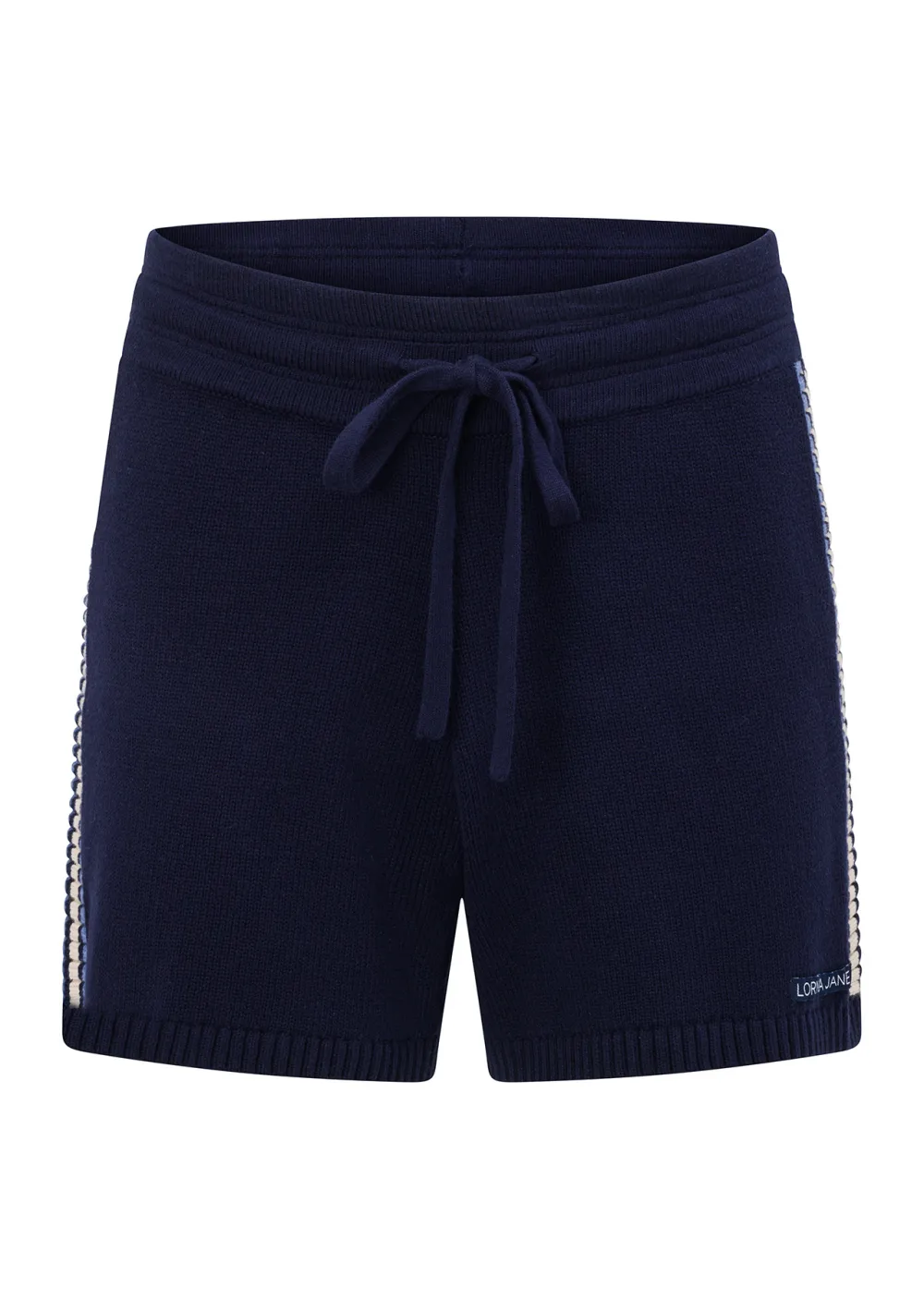 Contrast Knit Kick Short