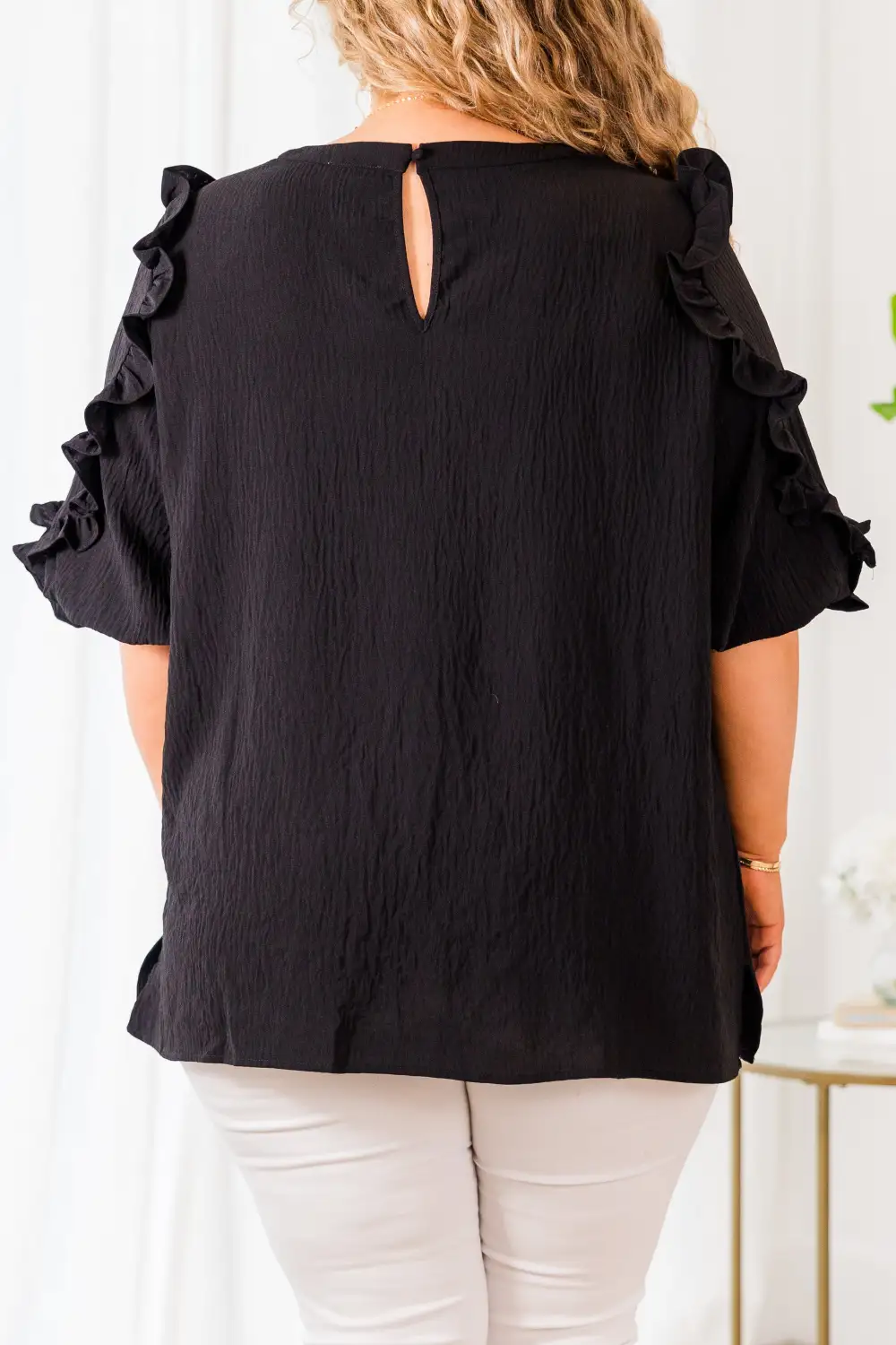 A New Girl Blouse, Black