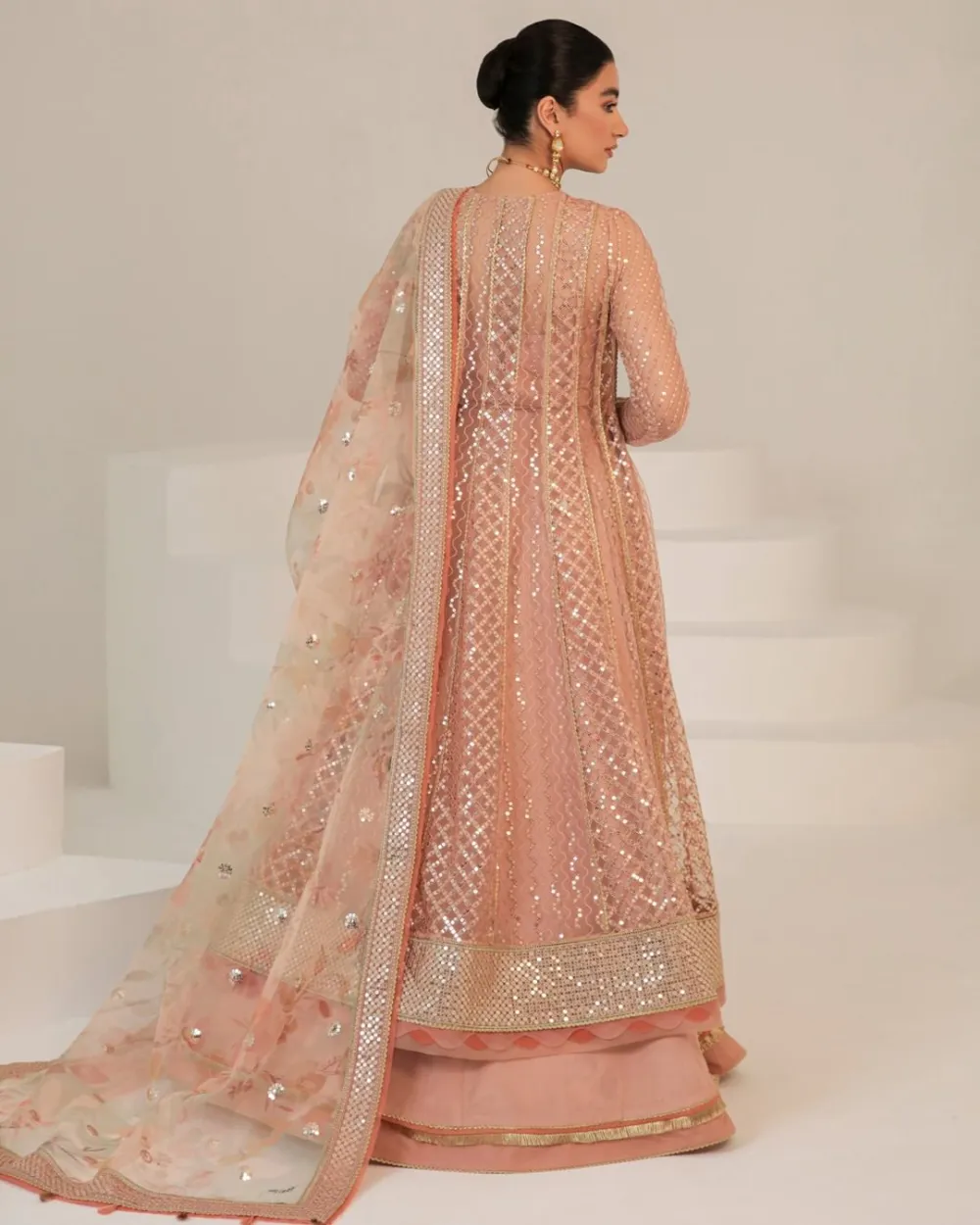 Embroidered Raw Silk Sets