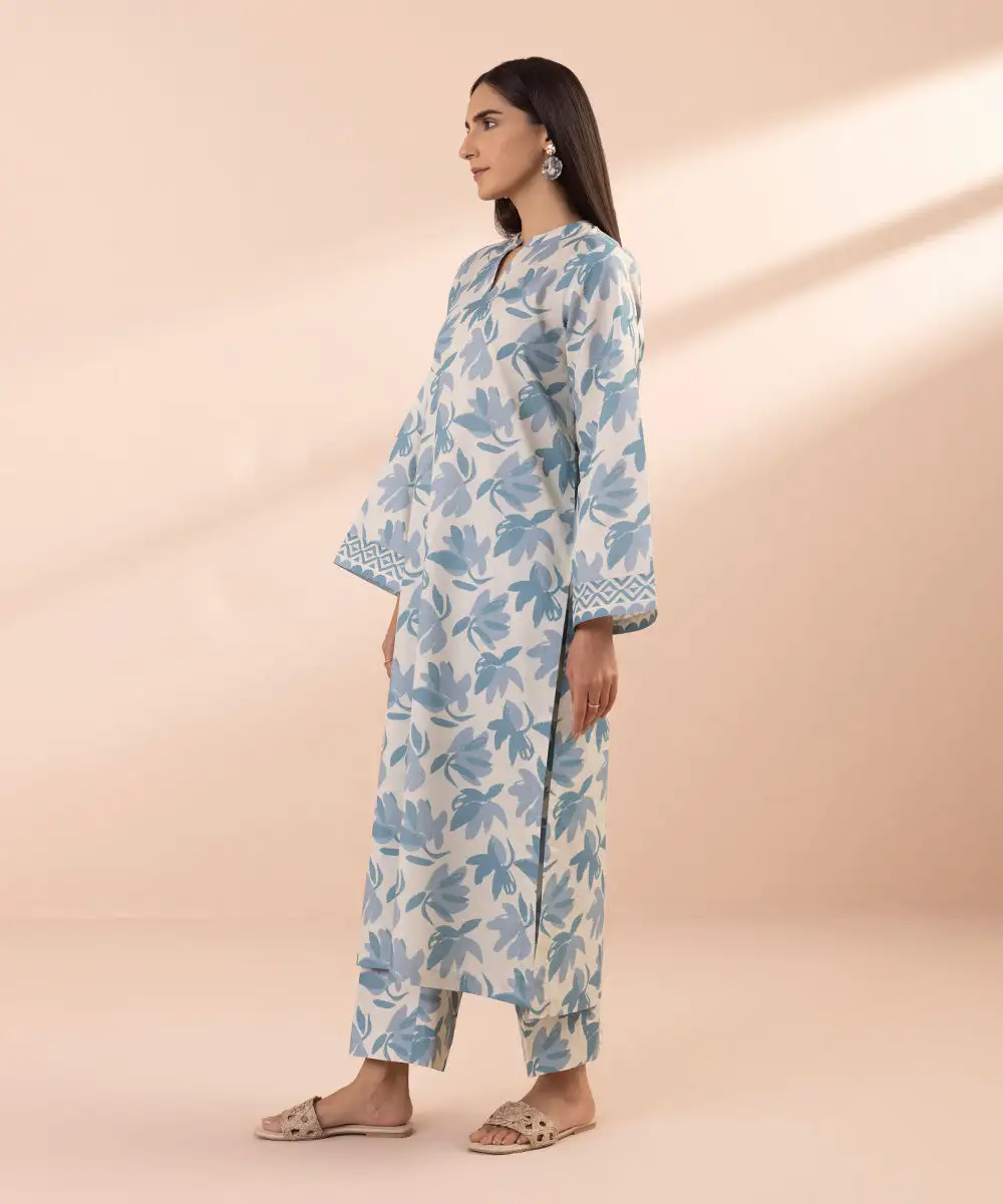 2 Piece - Printed Lawn Suit