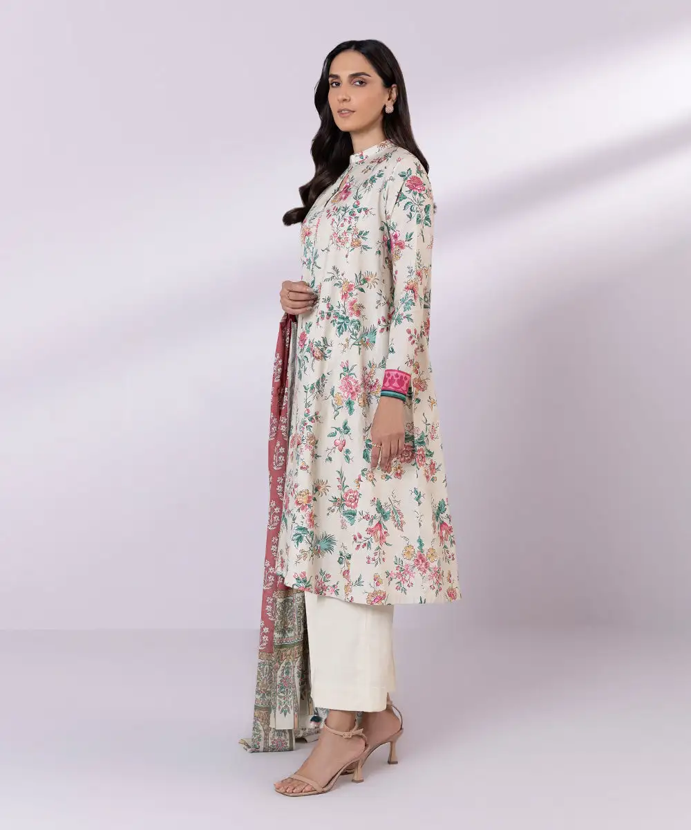 2 Piece - Printed Lawn Suit