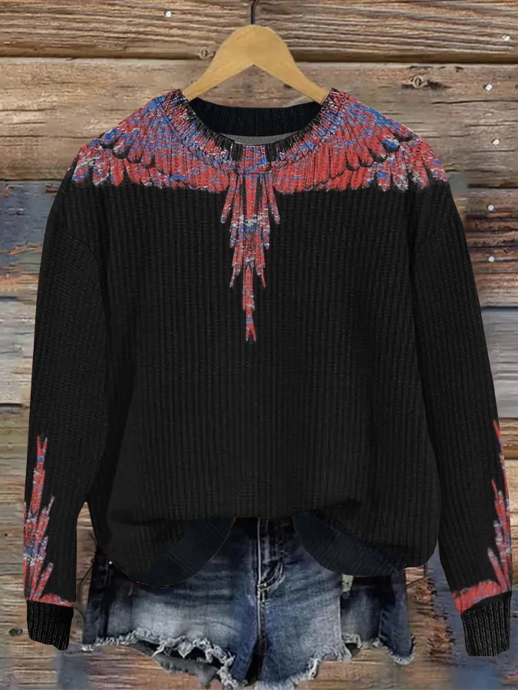 Vintage Tribal Pattern  Women'S Sweater