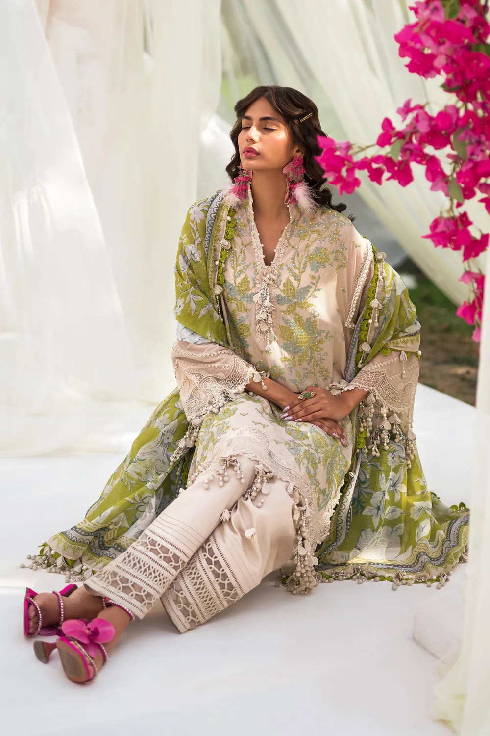 Luxury Embroidered Lawn Suits