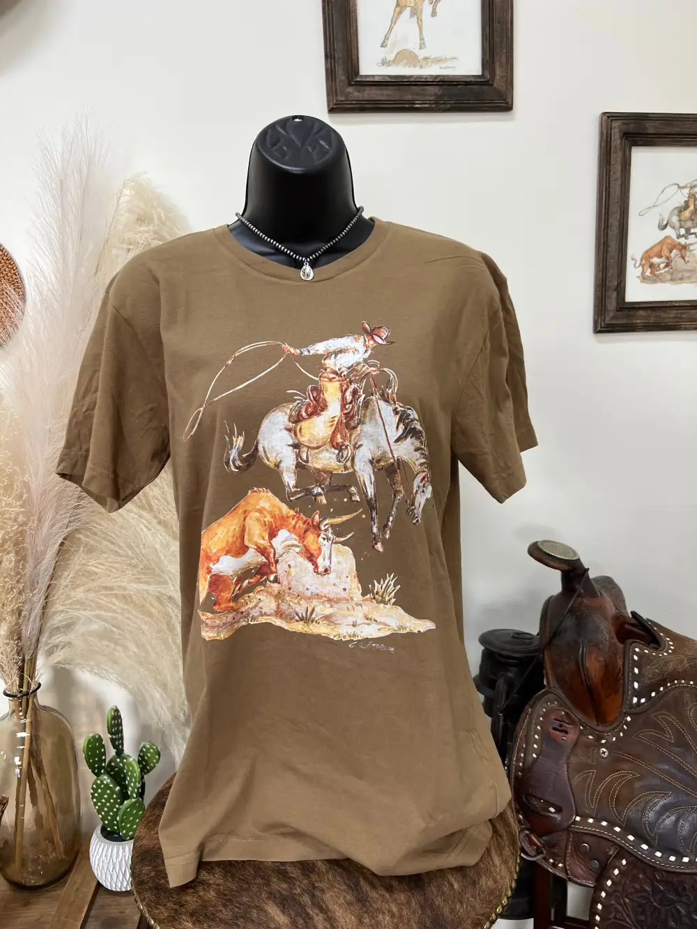 Sharp Shooter T-Shirt-Coyote Brown