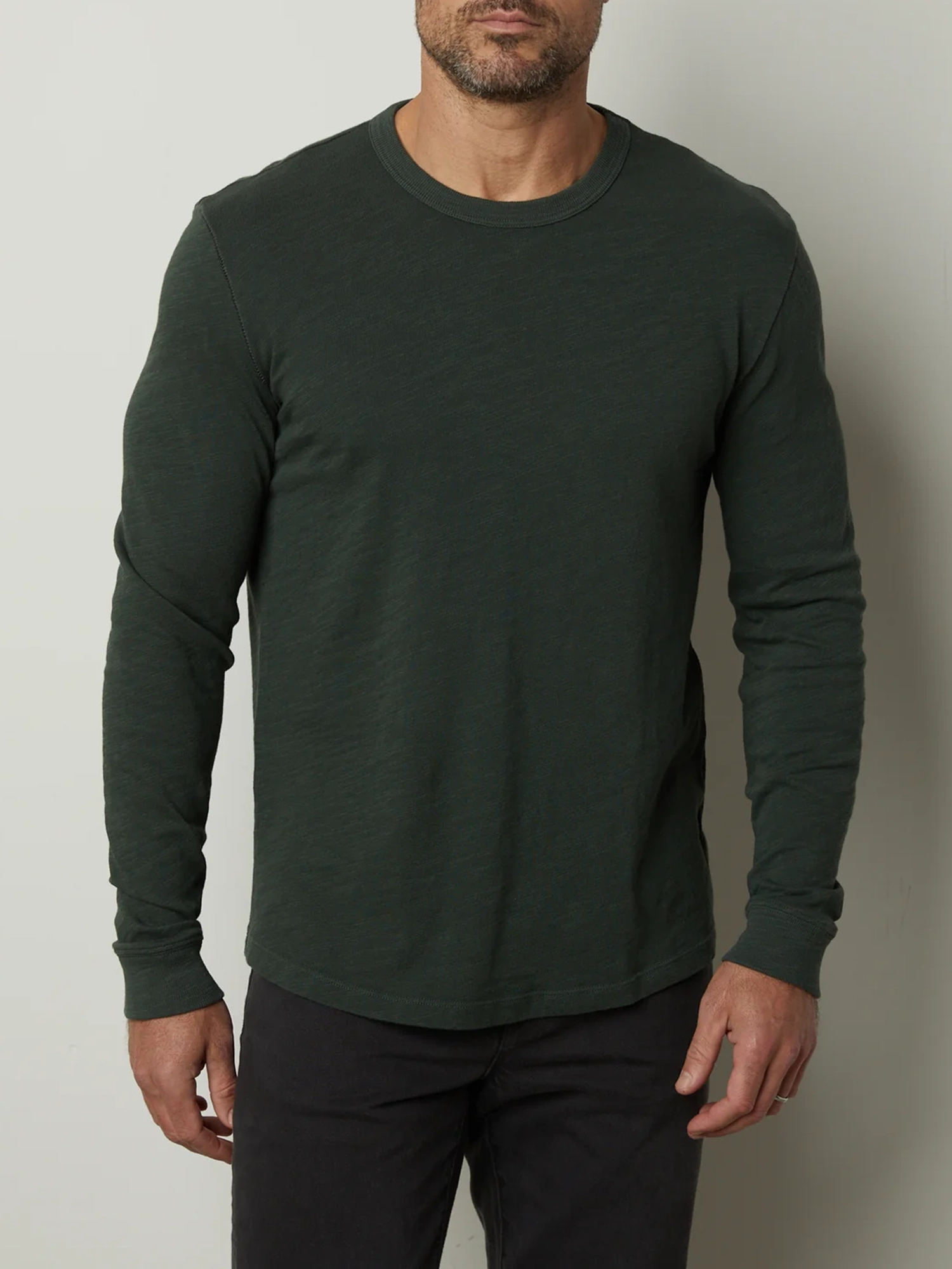 Men'S Fashion Cotton Long Sleeve T-Shirt