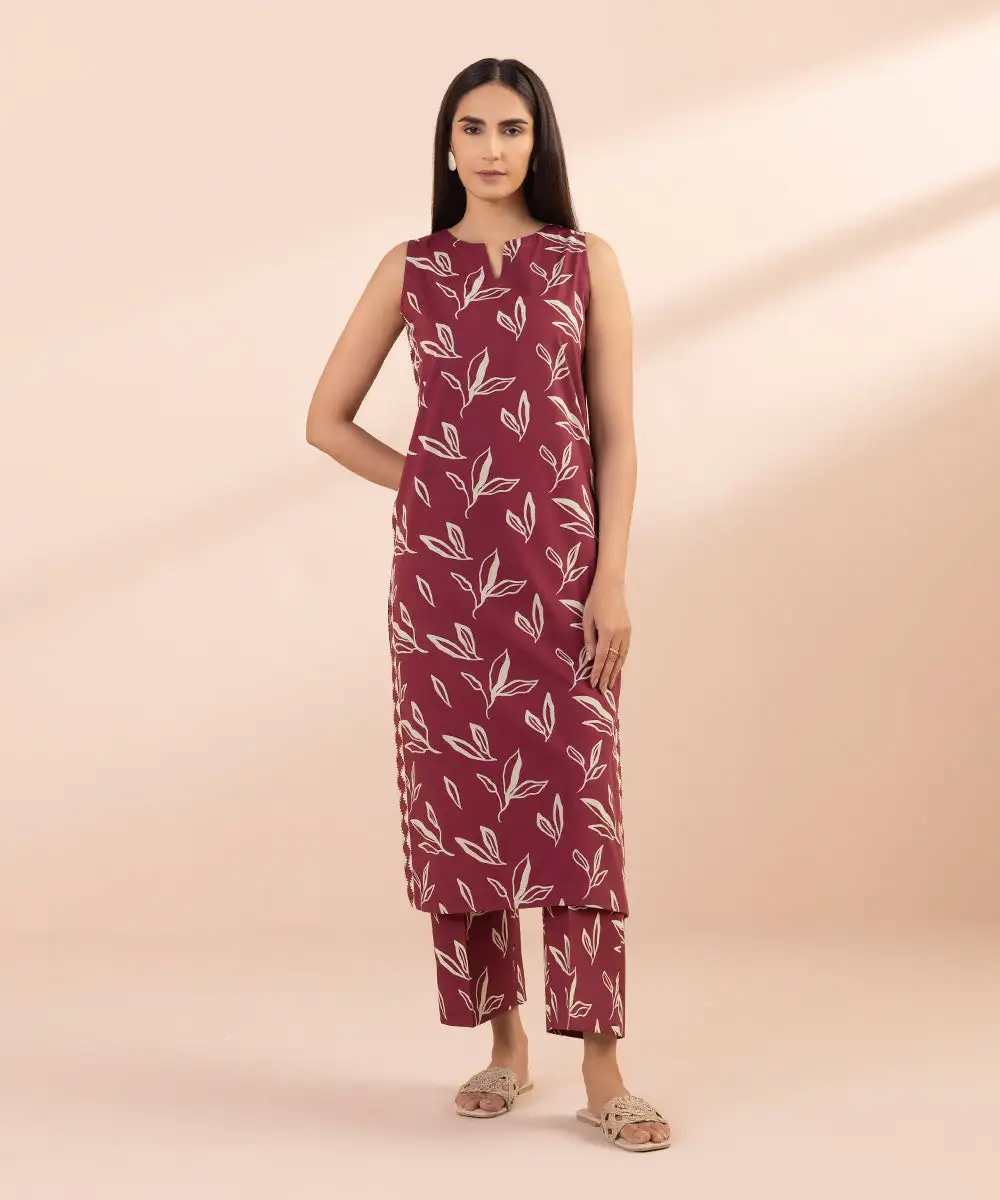 2 Piece - Printed Lawn Suit