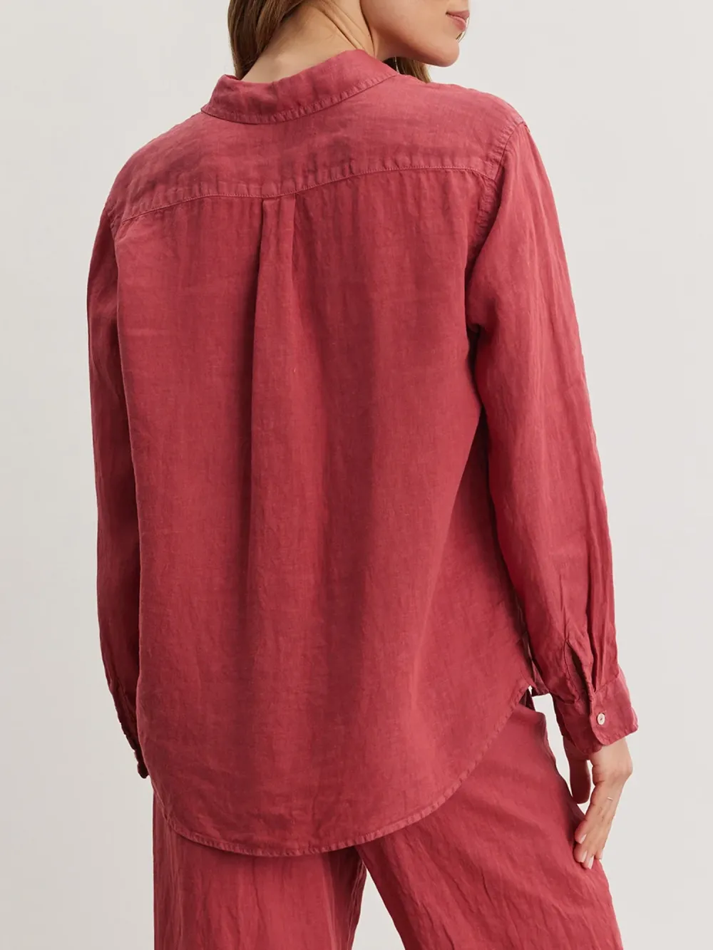 Willow Linen Button-Up Shirt