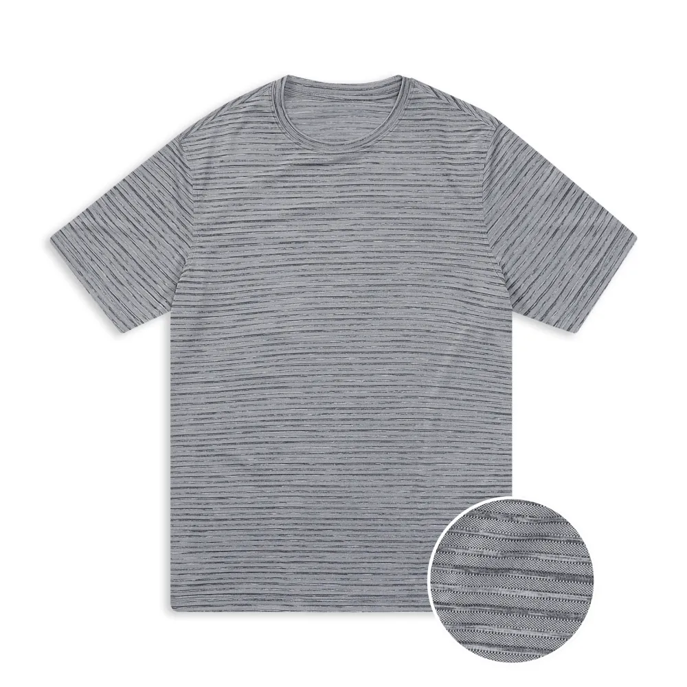 Stride Light Grey Tee