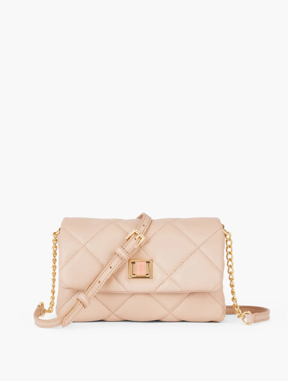 Quilted Leather Crossbody Bag